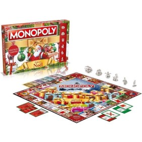 MONOPOLY NoeL - Jeu de plateau - WINNING MOVES