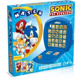 Match Sonic the Hedgehog - Jeu de société - WINNING MOVES - Jeu d'observation et de tactique avec les personnages du Jeu vidéo S