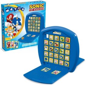 Match Sonic the Hedgehog - Jeu de société - WINNING MOVES - Jeu d'observation et de tactique avec les personnages du Jeu vidéo S