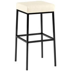 Tabouret de bar Montréal B80 crème