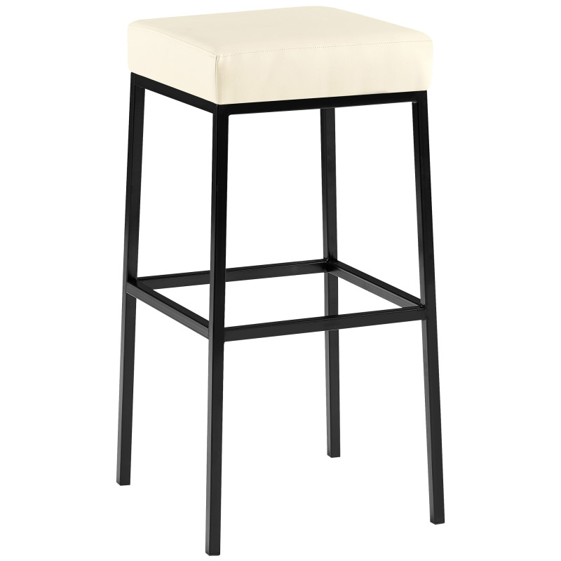 Tabouret de bar Montréal B80 crème