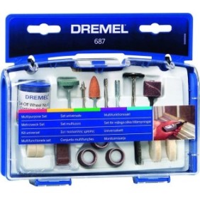 DREMEL Kit pour travaux généraux de 52 pieces 687