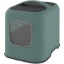 ROTHO - Maison toilette pour chat 57 x 39 x 40 cm - Bac a litiere - Vert de Gui