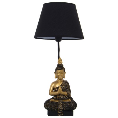 Lampe de bureau Alexandra House Living Noir Plastique 40 W 28 x 60 x 28 cm Buda