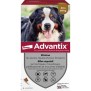 ADVANTIX Chien Solution Antiparasitaire Tres Grande Race 40 a 60kg 6 pipettes