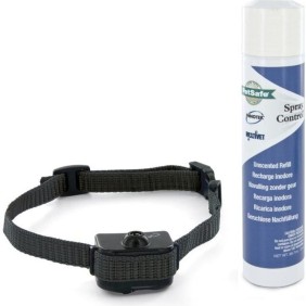 Collier Anti-Aboiement Deluxe a Spray pour Petit Chien PETSAFE - Etanche - Recharge Inodore