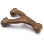 Os a m‚cher pour chien adulte saveur bacon - BENEBONE - Wishbone L - RÈsistant - 100% bacon