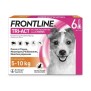 FRONTLINE Tri-Act Chiens S - 5 a 10 kg - 6 Pipettes - puces, tiques, moustiques, phlÈbotomes et mouches piqueuses