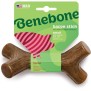 Benebone  Jouet  b‚ton a m‚cher pour chien adulte, Taille S,  saveur bacon , durable et rÈsistant