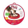 CAT IT Cuircuit 3 en 1 avec balle et planche a griffer - ÿ 36 cm - Rouge - Pour chat