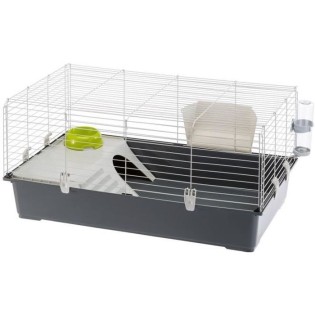 FERPLAST Cage pour lapins et cochons d'inde 100 95 x 57 x 46 cm