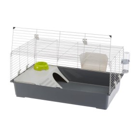 FERPLAST Cage pour lapins et cochons d'inde 100 95 x 57 x 46 cm