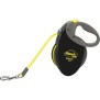 Laisse Giant L Tape 8 m black/ neon yellow Flexi GT3-210-S-NEO-12