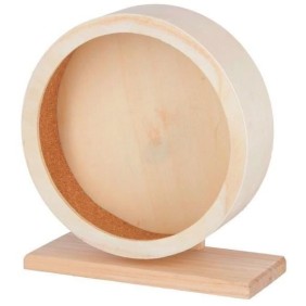 Roue pour petit rongeur - KERBL - Bois - ÿ22 cm