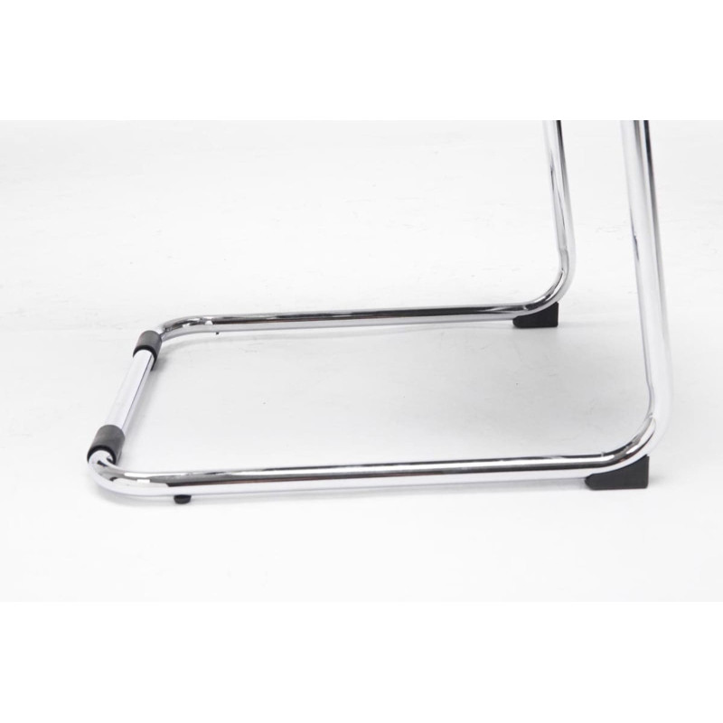 Lot de 2 chaises visiteurs Brenda noires