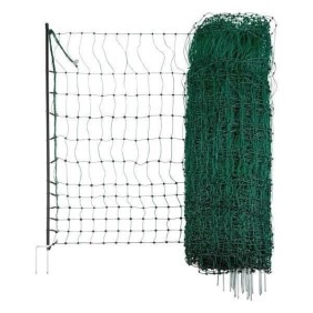 KERBL Filet pour les poules 50 m - 106 cm - double pointe - vert - non Èlectrique