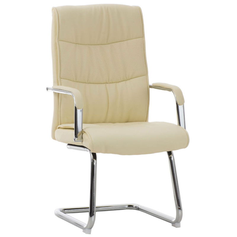 Ensemble de 2 chaises, couleur crème Caro