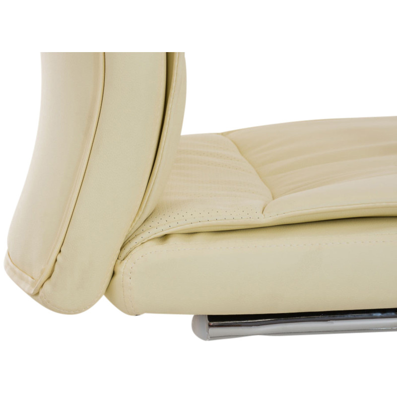 Ensemble de 2 chaises, couleur crème Caro