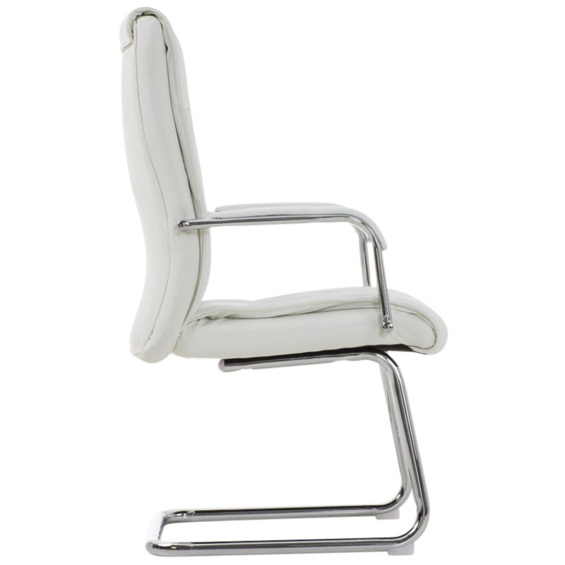 Ensemble de 2 chaises Caro blanches