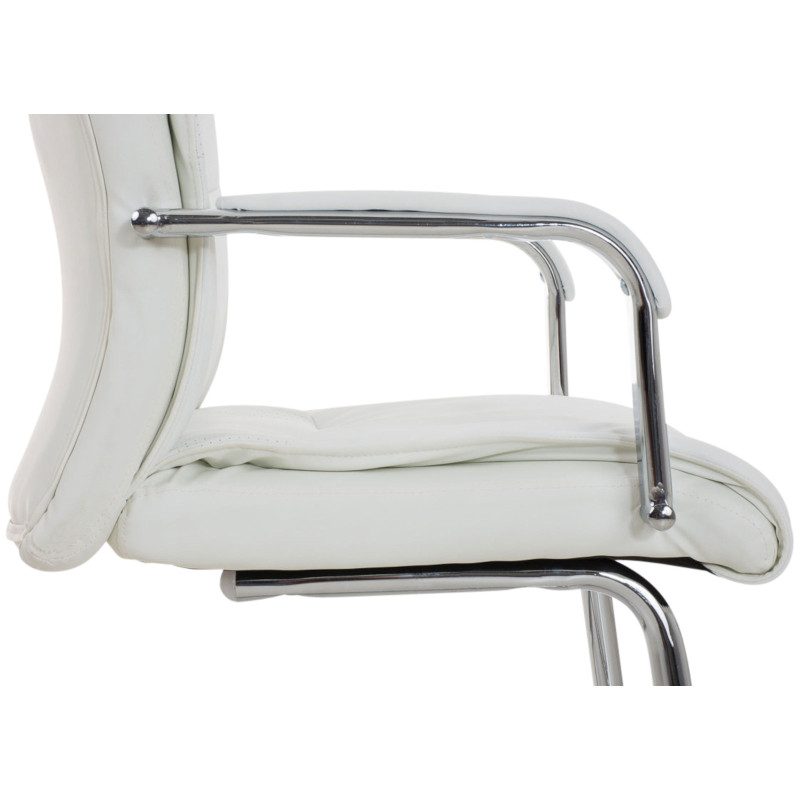 Ensemble de 2 chaises Caro blanches