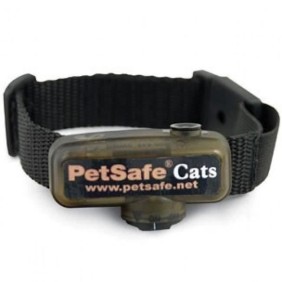 PetSafe - Collier pour chat, 4 niveaux de stimulation, lÈger, rÈglable et anti-Ètranglement, a Pile