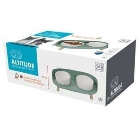 Gamelle double surÈlevÈe M.PETS ALTITUDE - 2x50 ml