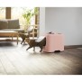 ROTHO - Maison toilette pour chat 57 x 39 x 40 cm - Bac a litiere - Rose