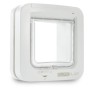 SUREFLAP Chatiere a puce Èlectronique - Blanc - 142 mm x 120 mm (MÈmorisation d'un maximum de 32 puces)