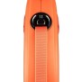 Laisse sangle TRIXIE flexi XTREME - Taille S - 5m - Noir et orange