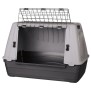 Box de transport pour chien TRIXIE Journey - RecyclÈ - S-M: 77x51x43cm - Noir et gris