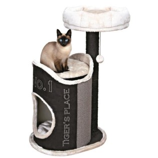 TRIXIE Arbre a chat SUSANA 90cm - Noir et gris clair