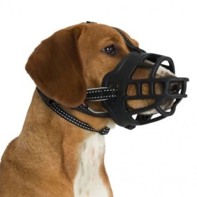 Museliere TRIXIE Muzzle Flex - Caoutchouc - Taille L - Noir