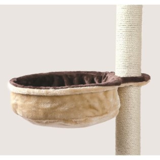 TRIXIE Sac confort pour arbre a chat ÿ38 cm  - Brun et beige - Pour chat