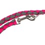 Laisse rÈglable pour chien TRIXIE Cavo - LñXL: 2m - ¯ 18 mm - Fushia et gris graphite