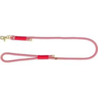 Laisse TRIXIE Soft Rope - SñXL: 1m - ¯ 10 mm - Rouge et creme