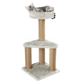 TRIXIE Arbre a chat Ivan - H82 cm - Gris clair