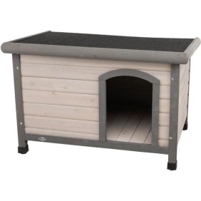 Natura - Niche pour chiens -  Classic a toit plat