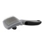 VETOCANIS Brosse de toilettage retractable et autonettoyante - Pour chien