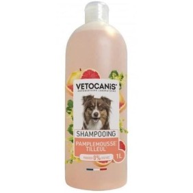 Shampoing - VETOCANIS - BIO000650 - Doux - Pamplemousse Tilleul - Chien - 1L