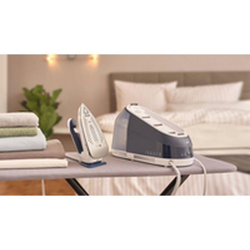 Lot de 2 tabourets de bar Cannes plastique natura gris