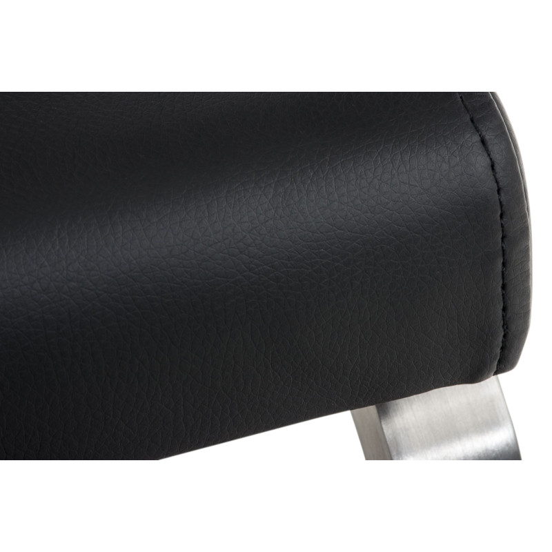 Lot de 2 chaises de salle à manger Belfort noires