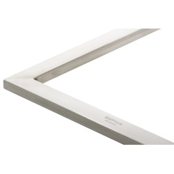 Lot de 2 chaises de salle à manger en tissu Belfort bleu