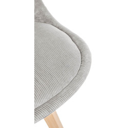 Fauteuil Linares Cord, beige