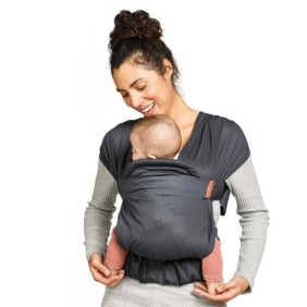 Porte bébé INFANTINO HUG&CUDDLE - A enfiler - 3 a 11,8 kg - Systeme écharpe de portage - Des la naissance