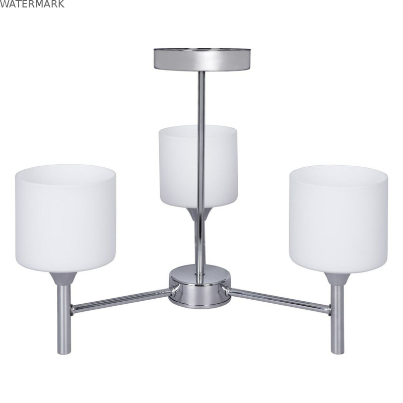 Suspension Activejet AJE-MIRA 3P Blanc Argenté Métal 40 W