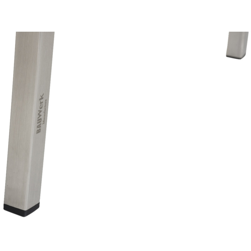 Ensemble de 2 chaises de salle à manger Colmar, tissu blanc