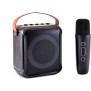 Enceinte Karaoké + micro sans fil - INOVALLEY - KA04BTH-B - Bluetooth - Lumineuse