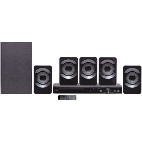 Systeme Home cinéma 5.1 INOVALLEY avec caisson de basse Bluetooth et lecteur DVD