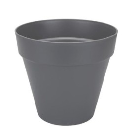 Pot de fleur Elho Plastique Rond Loft Urban Gris anthracite Ш 50 cm 48 l