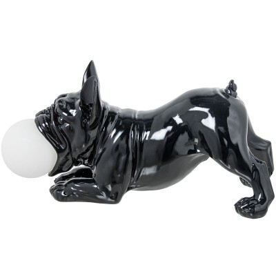 Lampe de bureau Alexandra House Living Noir Acrylique Plastique Mélamine 47 x 23 x 20 cm Chien